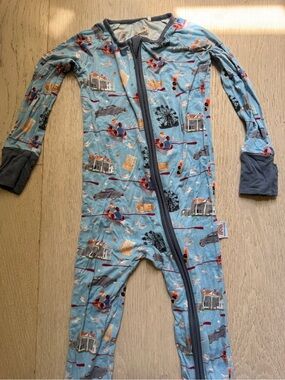 Bamboo Bliss The Notebook One-Piece Zipper Pajama